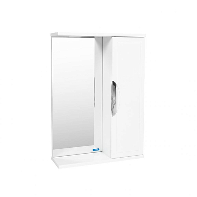 Зеркало со шкафом VIANT ЛИМА 50 подвесное белый (VLIM50-ZSH) 400_400_2893363